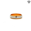 Pre-Loved Tiffany & Co. Platinum/ 18k Yellow Gold Men Wedding Band Size 11 .5   6mm   11.4 gram