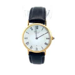 18k Yellow Gold Chopard Classic Ultra-Thin 32mm White Dial Quartz Watch