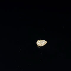 GIA Certified Natural Fancy light brown Pear shaped diamond 1.01cts  VVS2