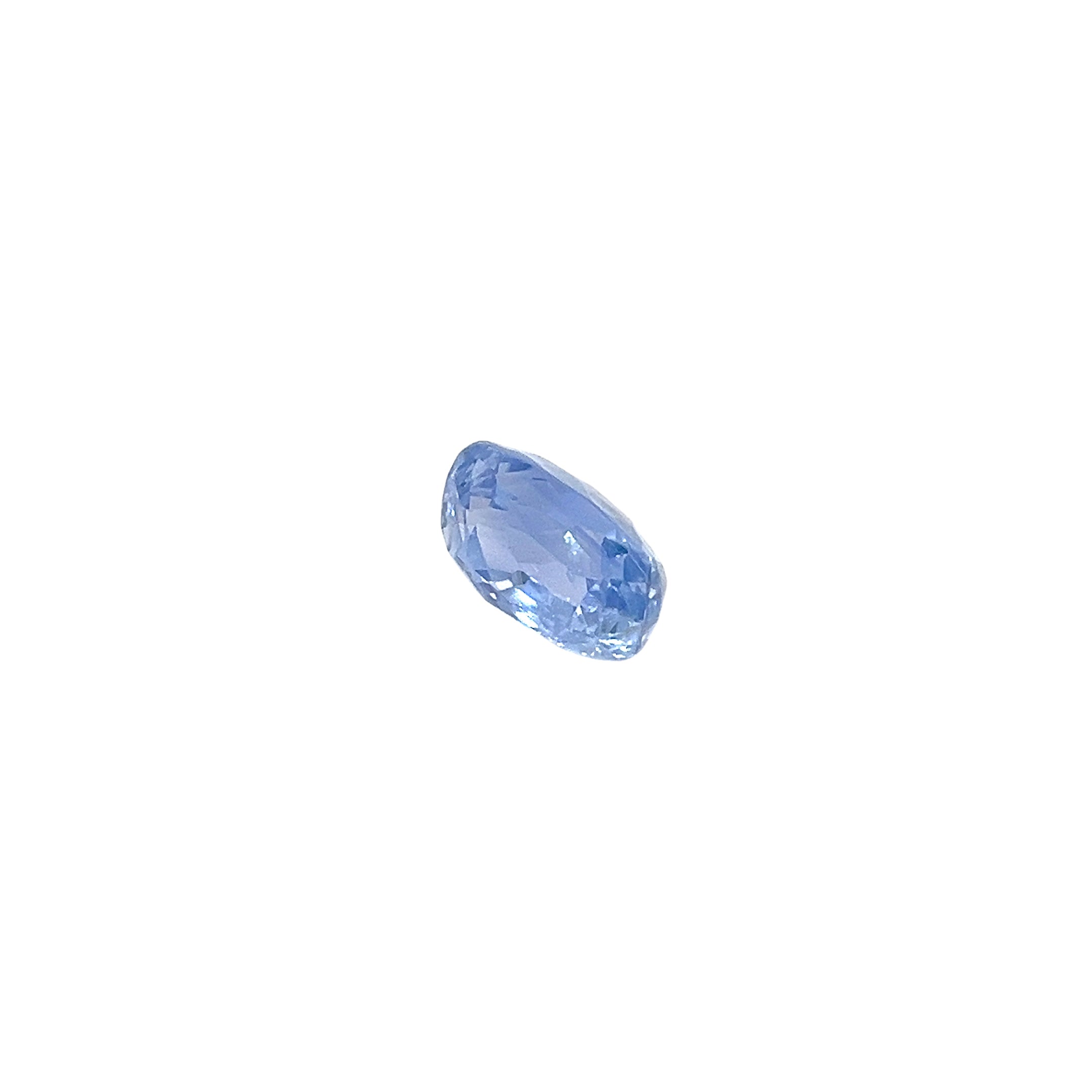 6.39ct Cushion Cut Blue Natural Sapphire