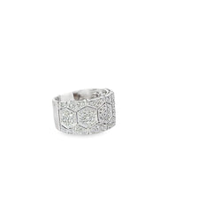 14k white gold .75ct G VS2 Round Diamond ring