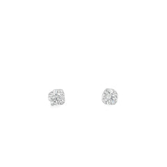 14K WHITE GOLD 1CT G SI1 ROUND DIAMOND STUDS