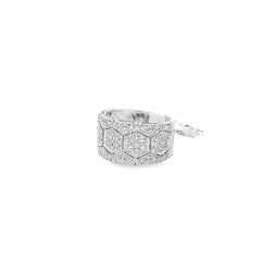 14k white gold .75ct G VS2 Round Diamond ring