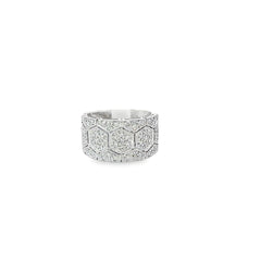 14k white gold .75ct G VS2 Round Diamond ring