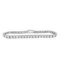 14k White Gold 8.80ct F VS2 Round Diamond Tennis Bracelet
