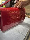 Louis Vuitton Vernis Ana Indian Rose Clutch Purse Pre Owned