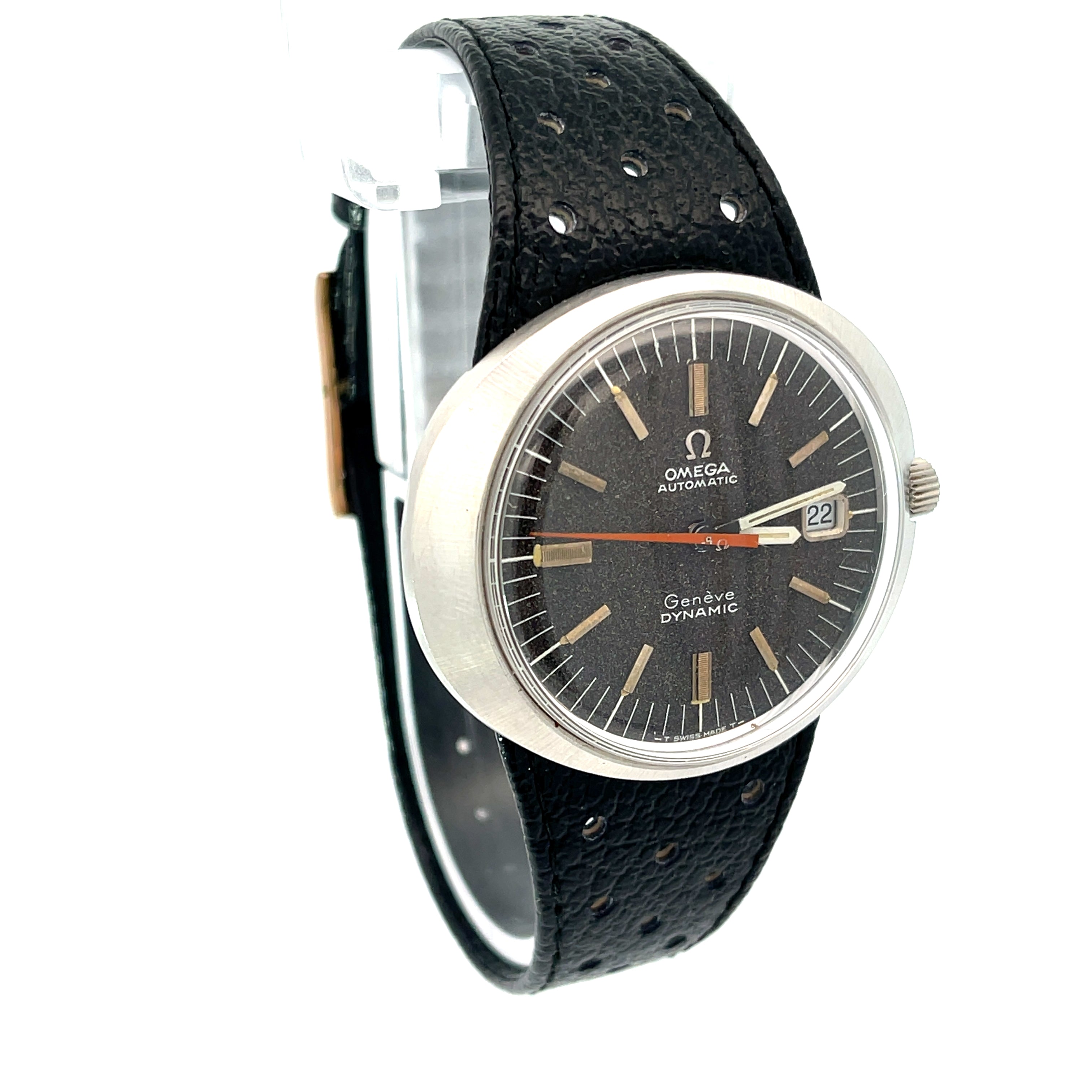 Pre-Owned Vintage Omega Geneva Dynamic Automatic with a Brown Dial Watch