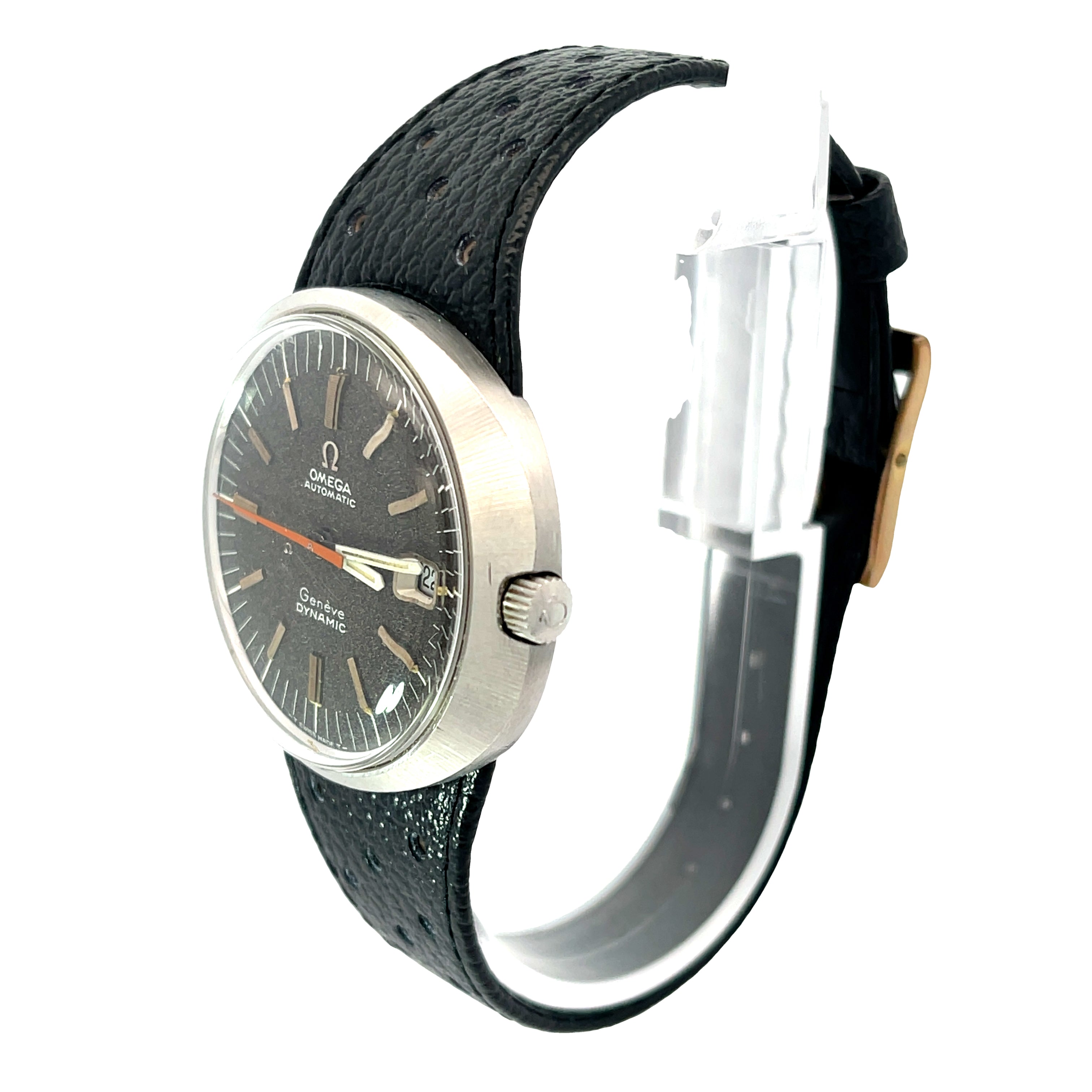 Pre-Owned Vintage Omega Geneva Dynamic Automatic with a Brown Dial Watch