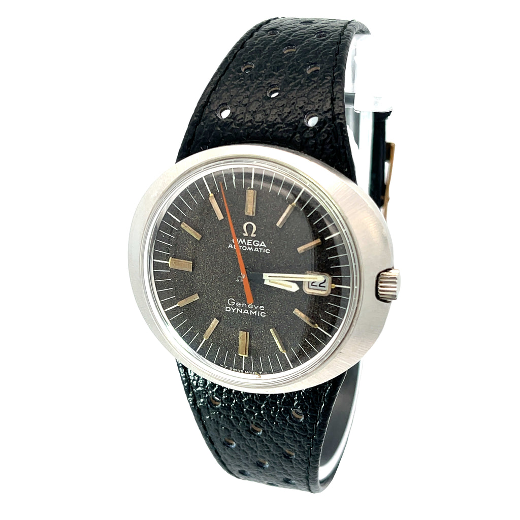 Pre-Owned Vintage Omega Geneva Dynamic Automatic with a Brown Dial Watch