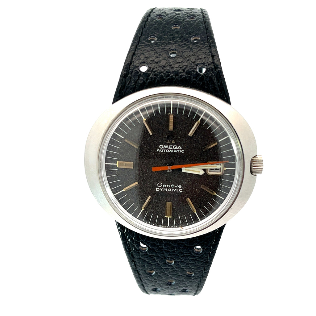 Pre-Owned Vintage Omega Geneva Dynamic Automatic with a Brown Dial Watch