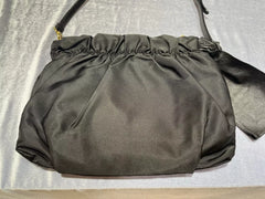 Prada Jacquard Bow Nylon/Leather Bag