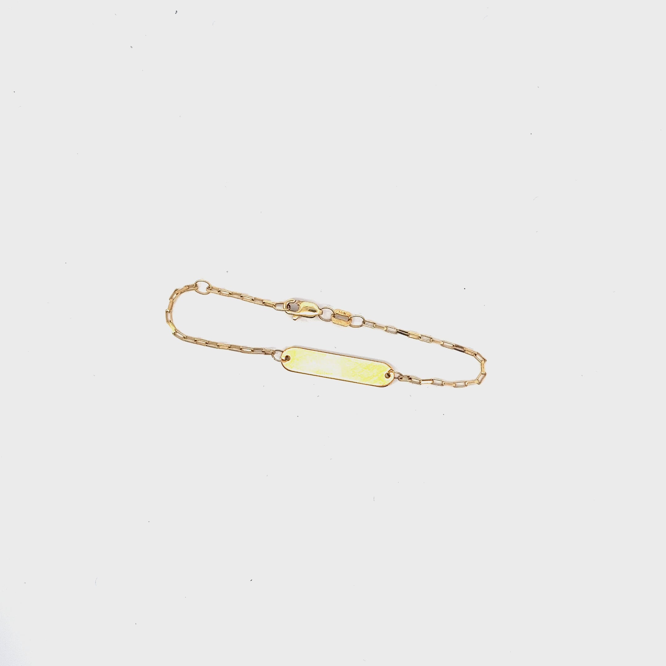 Baby 14k yellow gold Bracelet