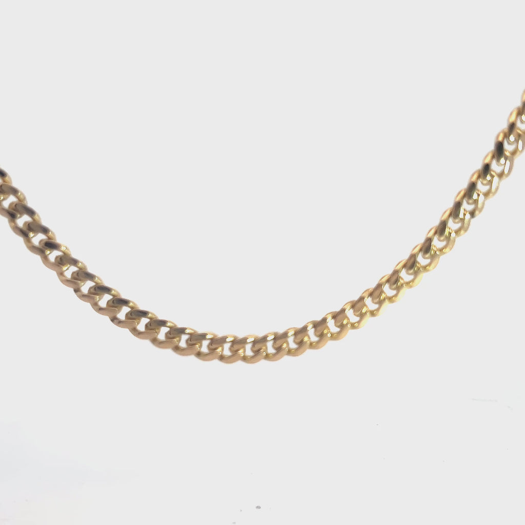 14k Yellow Gold 76 gram Cuban Link Necklace 6mm 24"inch