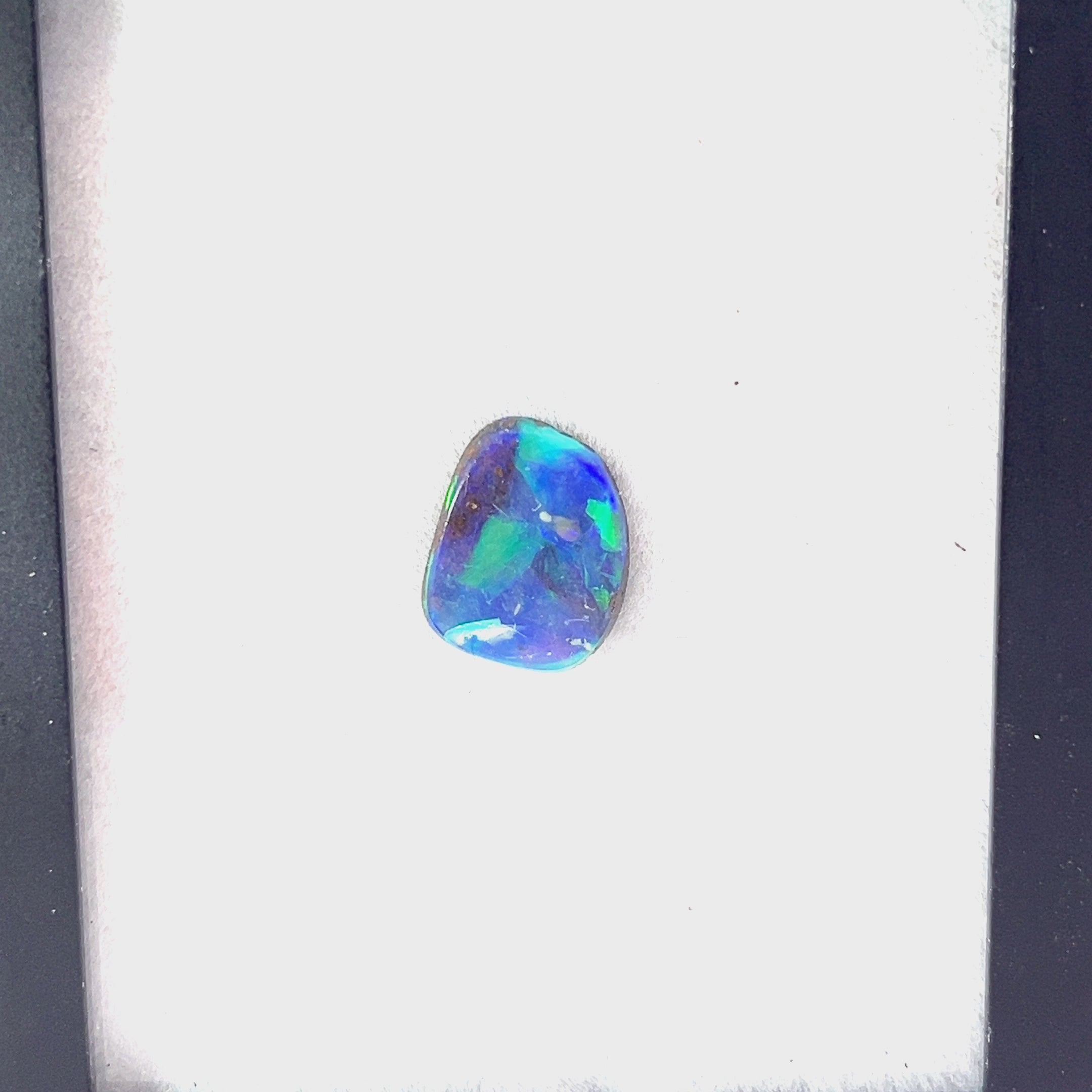 GIA Certified Free Form Black Opal 2.83cts