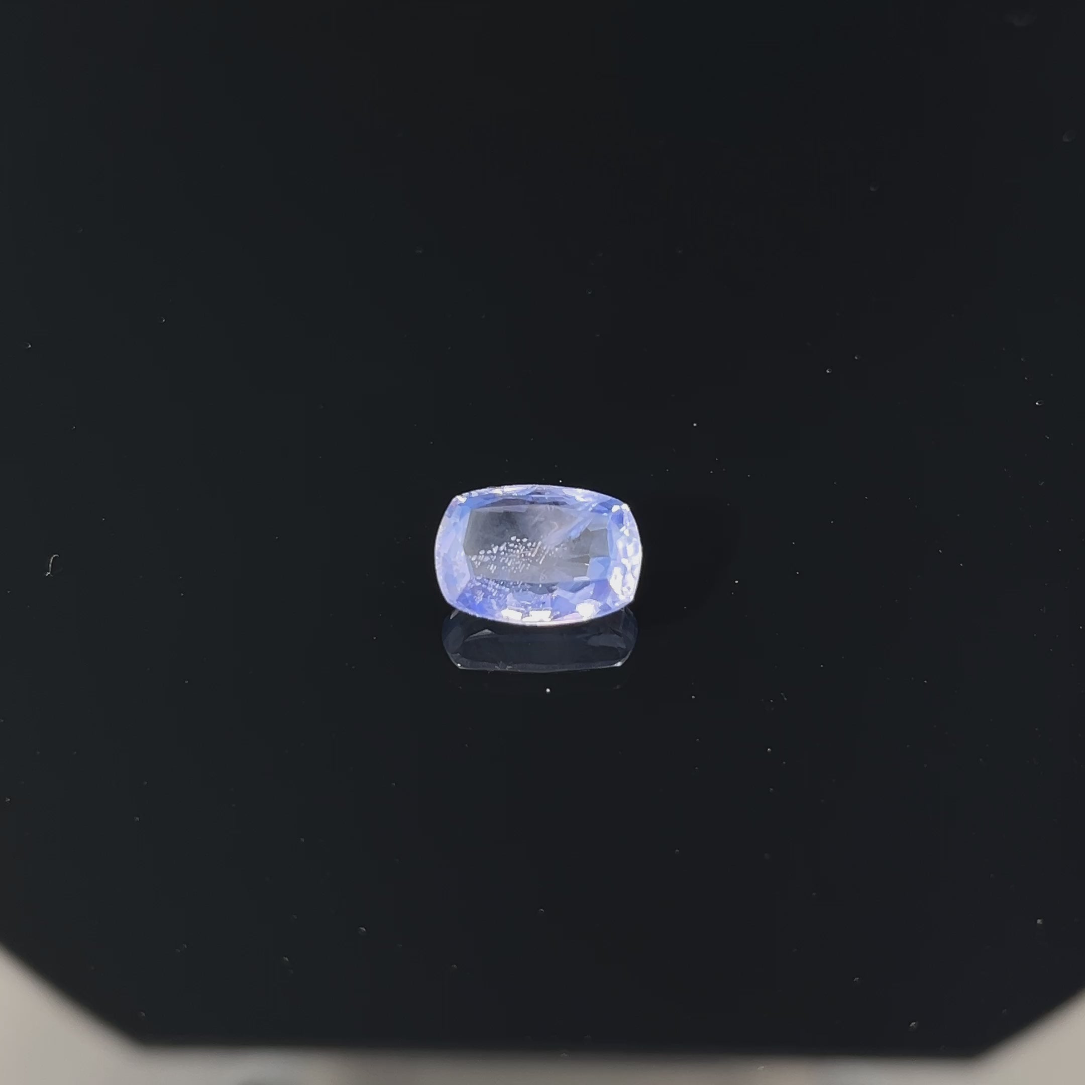 5.02ct Cushion Blue Sapphire Certified By GIA #2231471136