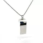 Pre-Owned Rare Retired Tiffany & Co. Sterling Silver Whistle Charm Pendant Necklace