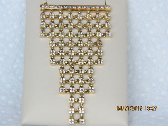 Ladies 14k Yellow Gold Diamond Necklace