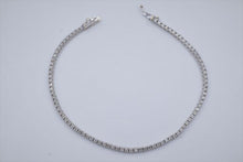 Load image into Gallery viewer, Ladies 18k White Gold Diamond Tennis Bracelet