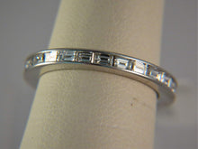 Load image into Gallery viewer, Ladies 14k white Gold Diamond eternity ring