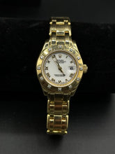 Load image into Gallery viewer, Ladies 18k Yellow Gold Pre-Owned Rolex Pearlmaster Watch